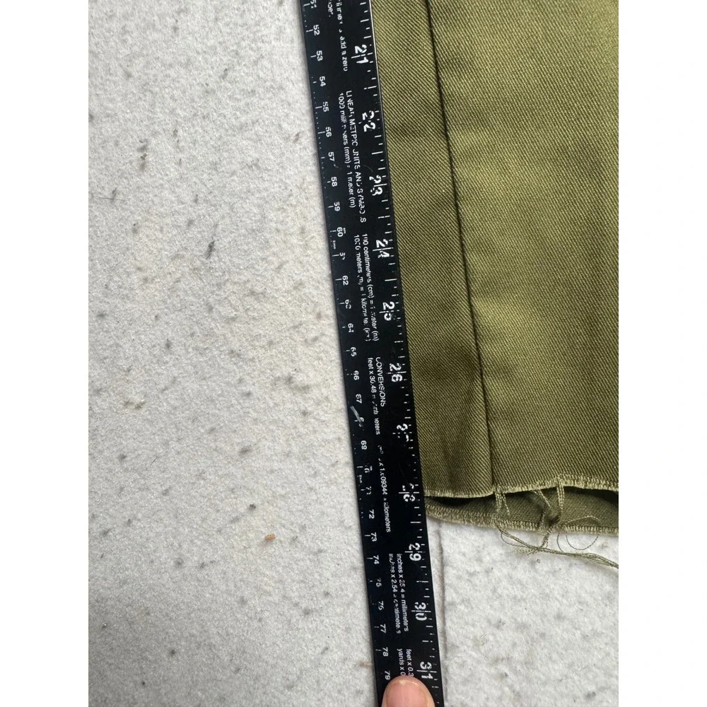 Vintage Boy Scouts of America BSA Pants Olive Green Union Made USA Raw Hem 38